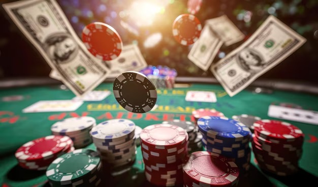 macau328 Tembak Ikan live dealer studio with animated fish and cannon targeting interface